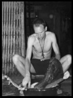 Bangkok - doing the laundry the old fashioned way