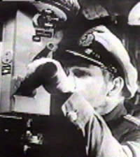 War at Sea - Captain Hartwig  at the persiscope sighting an enemy ship